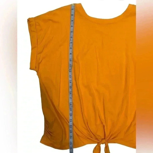 Ava & Viv Mustard Shirt 1X - Picture 5 of 11